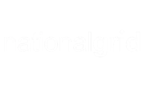 National Grid logo in white.